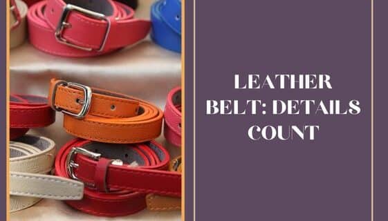 different colors of leather belts